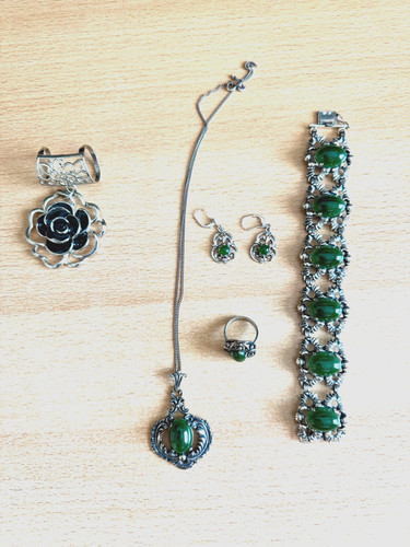 Trachtenschmuck teilig mit - 4-teilig,