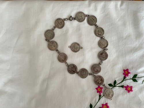 Trachtenschmuck münzkette - trachtenschmuck,,