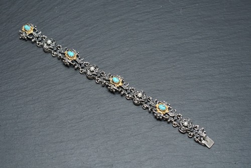 Trachten armband türkis 835 - trachten,