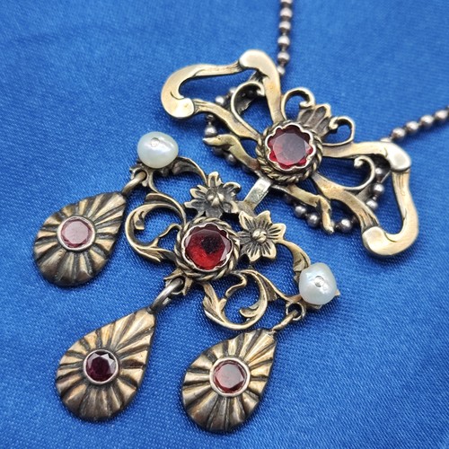 Antike granat silber - antike,