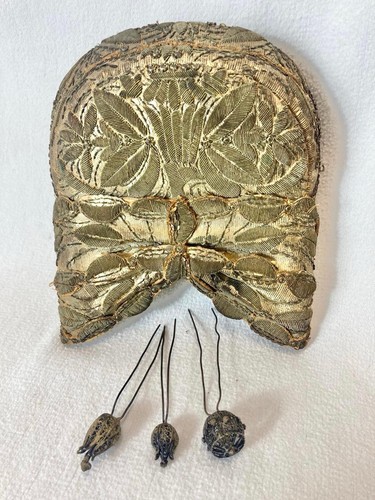 Riegelhaube tracht antik gold - antik,