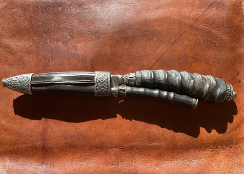 Trachten-Jagdmesser.Fuhrmannbe