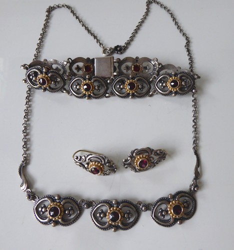 Trachten schmuck set - trachten, mit