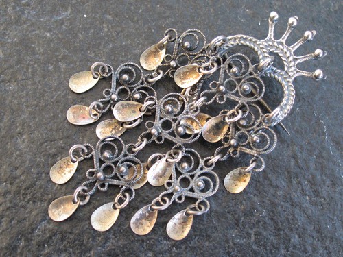 Brosche silber 925 - brosche, finn