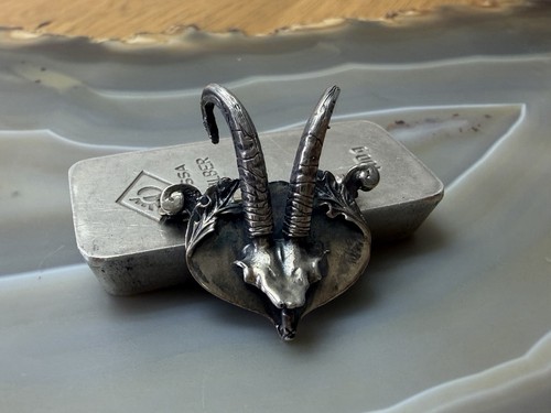 Trachtenbrosche aus 835er