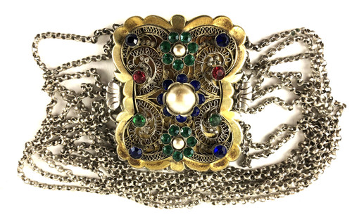 Biedermeier trachtenschmuck - biedermeier,
