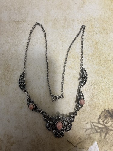 Trachtenkette collier silber - trachtenkette,