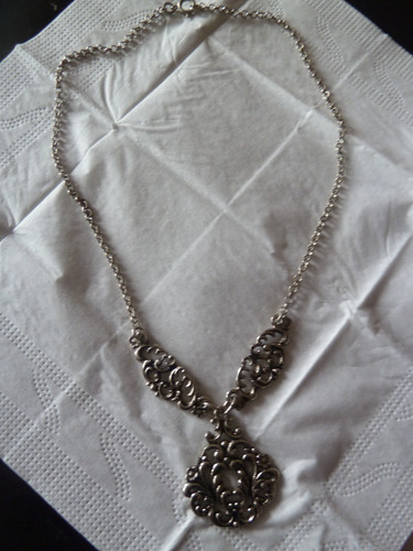 Silberne kette für - silberne, tracht
