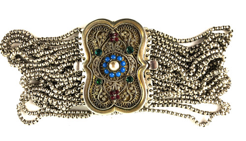 Biedermeier trachtenschmuck - biedermeier,