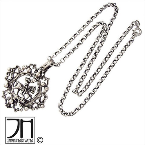 925 silber anhänger heiliger - 925,