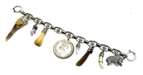 835 silber charivari - silber,