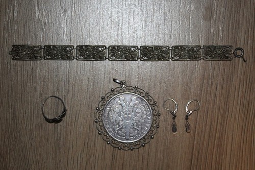 Konvolut silberschmuck silber - konvolut,