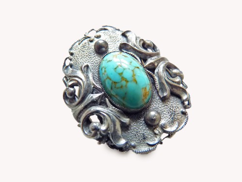 Vintage brosche tuch clip - vintage,