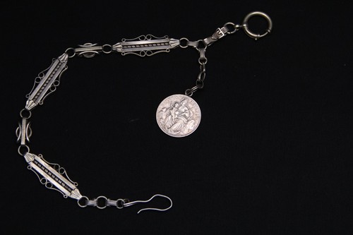 Uhrkette kette dachauer tracht - uhrkette,