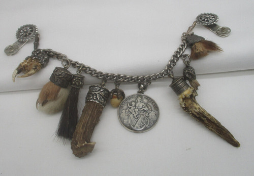 835 silber trachtenkette - 835,