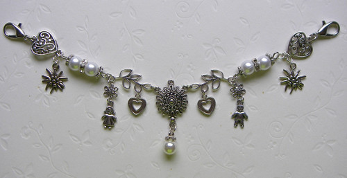 Dirndl charivari kette perlen - charivari,