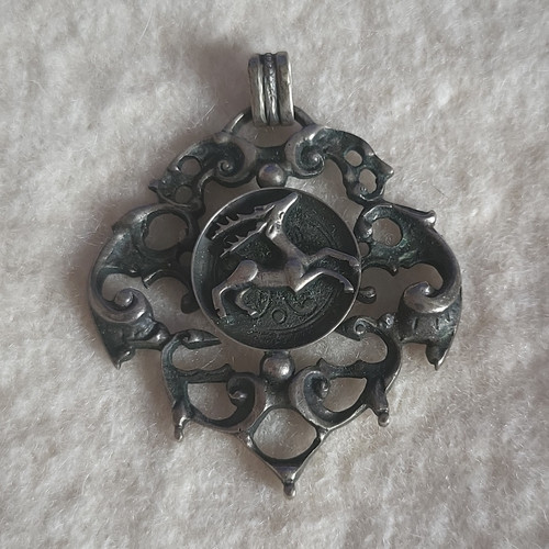Trachten anhänger 800 silber - trachten,