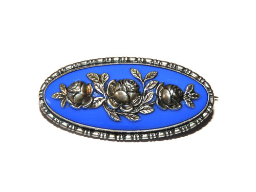 Vintage silber 835 brosche - 835,